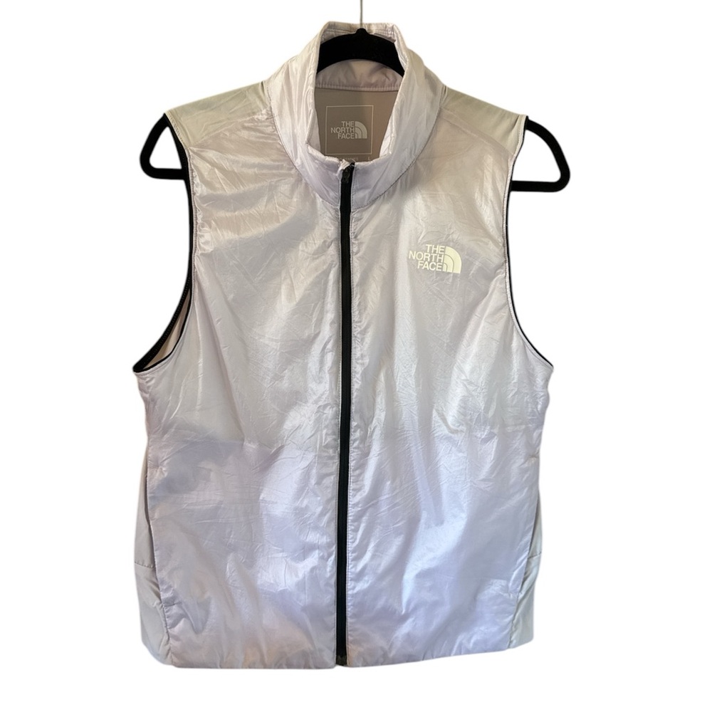The North Face Women's Light Lilac Soft Lavender Lightweight Windbreaker Vest L